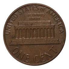 Монета 1 цент 1981 года D (реверс)