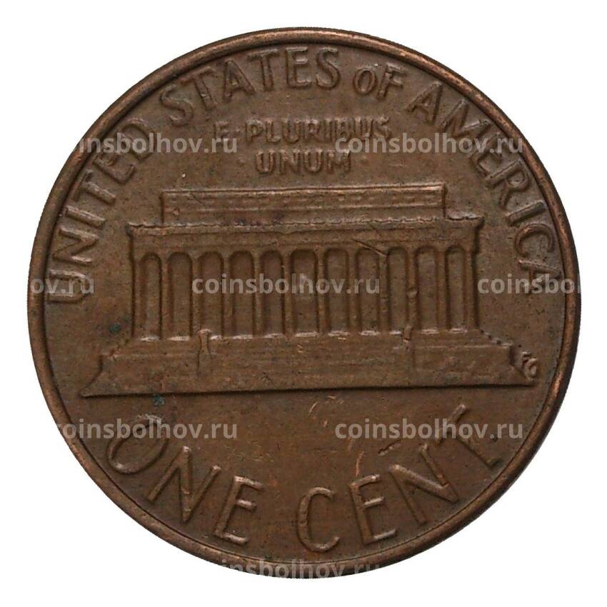 Монета 1 цент 1981 года D (вид 2)