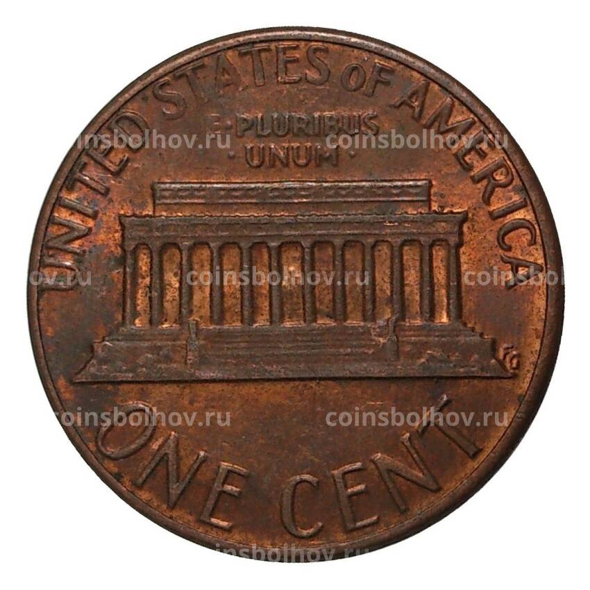 Монета 1 цент 1983 года D (вид 2)