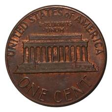 Монета 1 цент 1984 года (реверс)