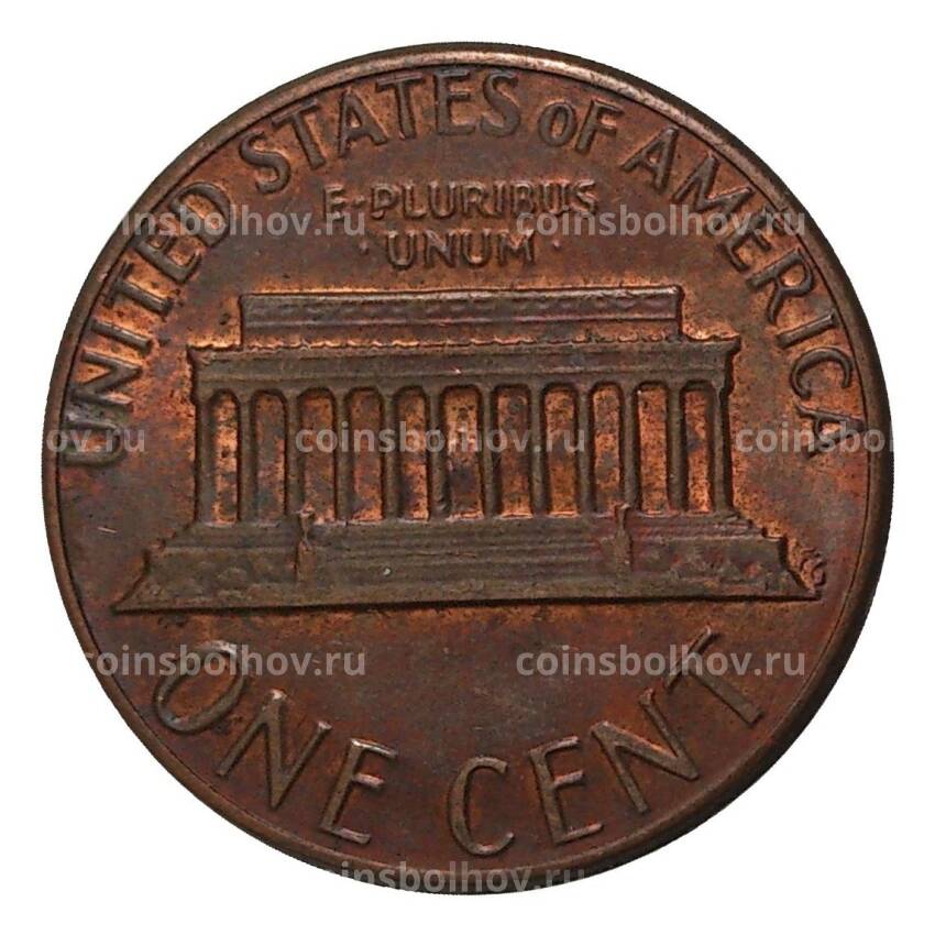 Монета 1 цент 1984 года (вид 2)