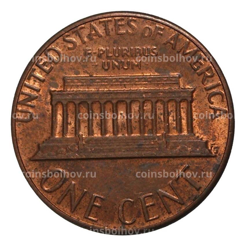 Монета 1 цент 1984 года D (вид 2)