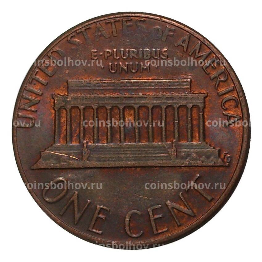 Монета 1 цент 1985 года (вид 2)