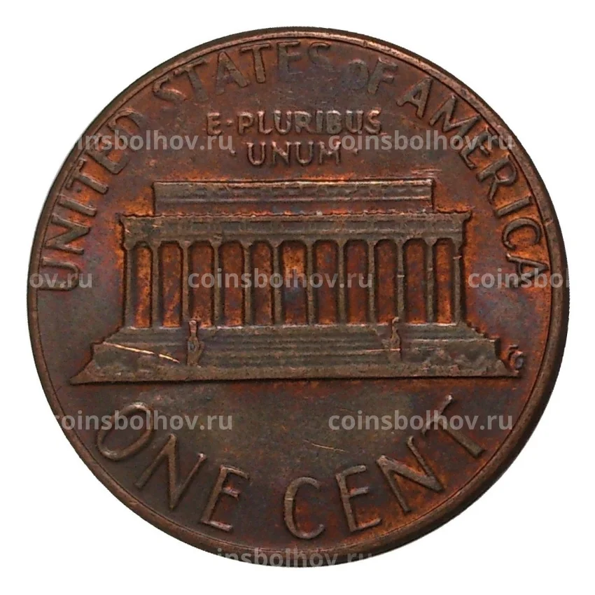 Монета 1 цент 1985 года (вид 2)