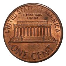 Монета 1 цент 1988 года (реверс)