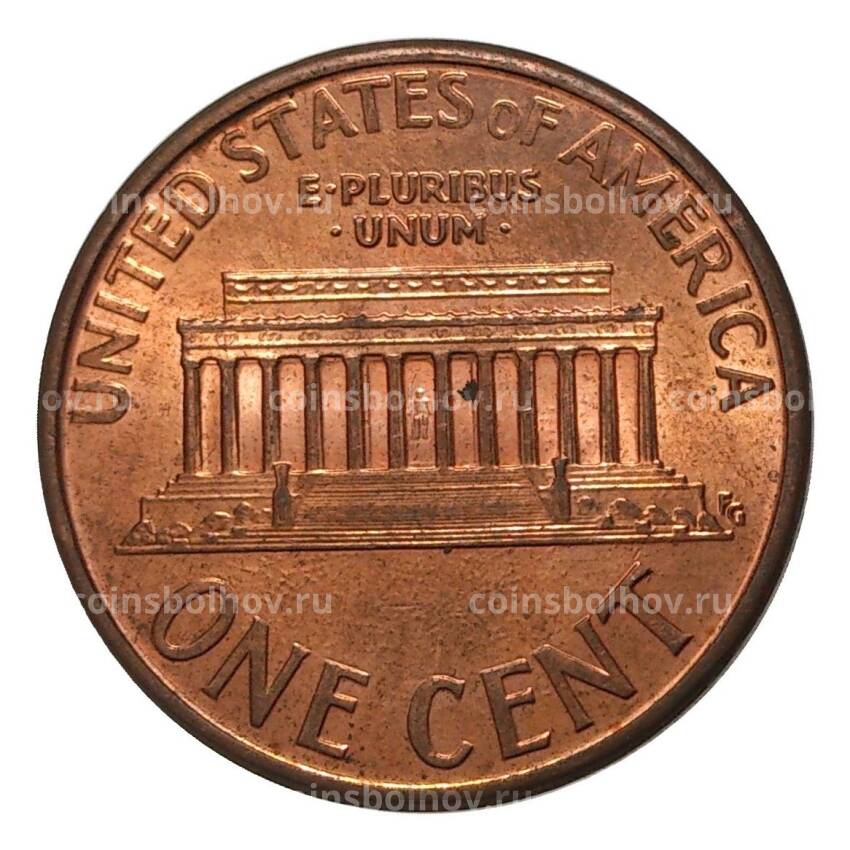 Монета 1 цент 1993 года D (вид 2)