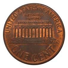 Монета 1 цент 1994 года D (реверс)