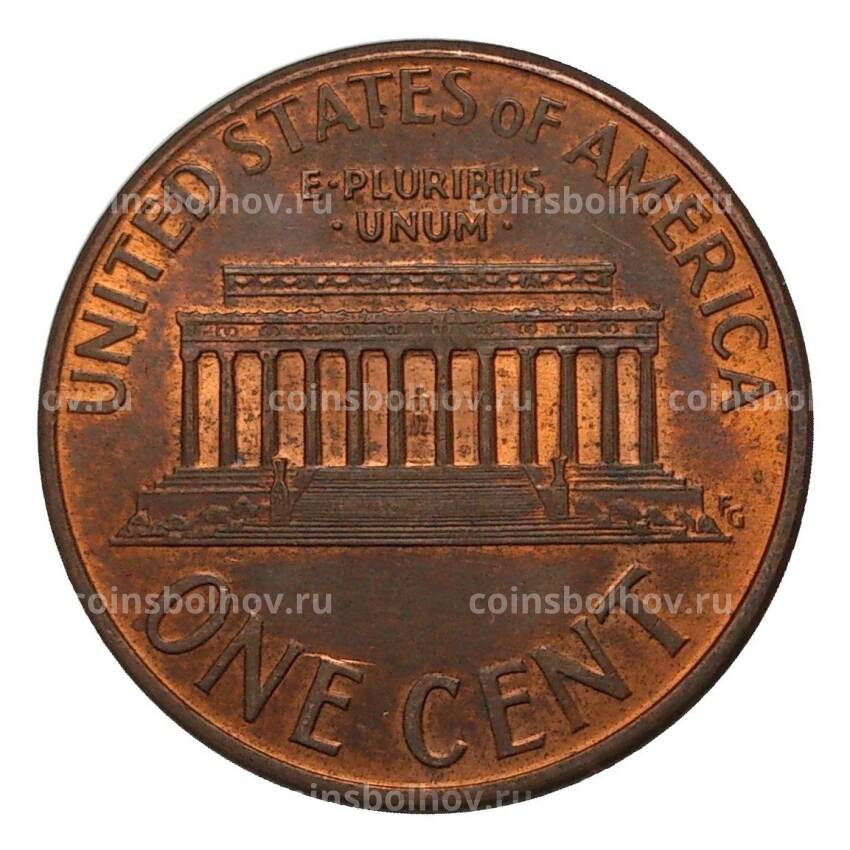 Монета 1 цент 1994 года D (вид 2)