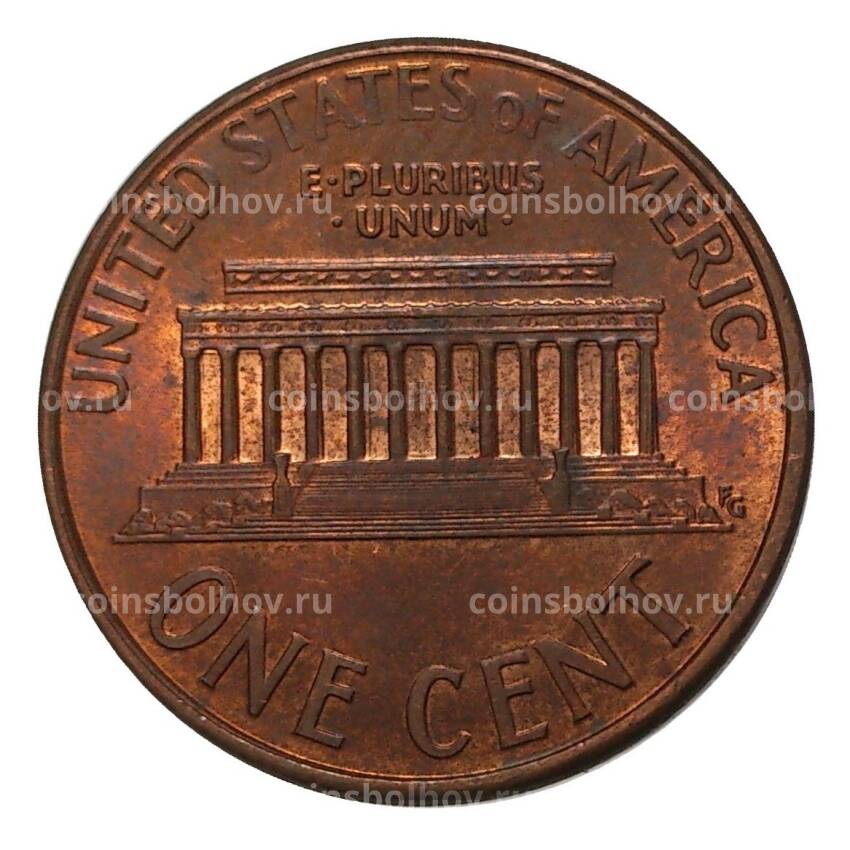 Монета 1 цент 1997 года D (вид 2)