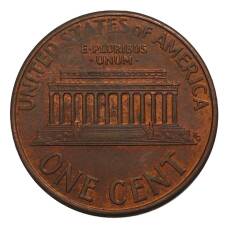 Монета 1 цент 1998 года (реверс)