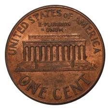 Монета 1 цент 2000 года D (реверс)