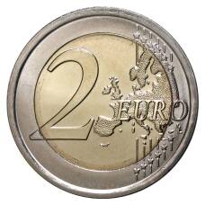 Монета 2 евро 2015 года 30 лет флагу ЕС - Словения (реверс)