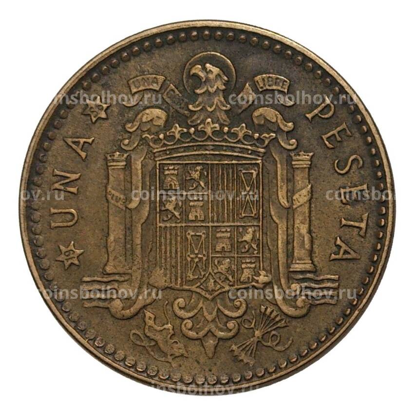 Монета 1 песета 1953 (56) года