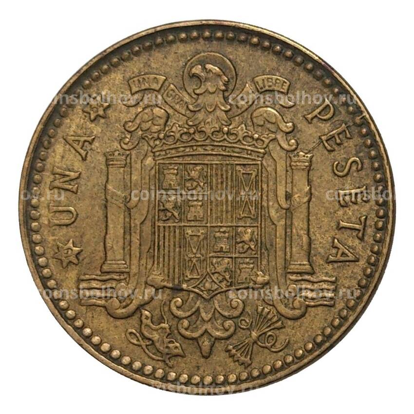 Монета 1 песета 1963 (64) года