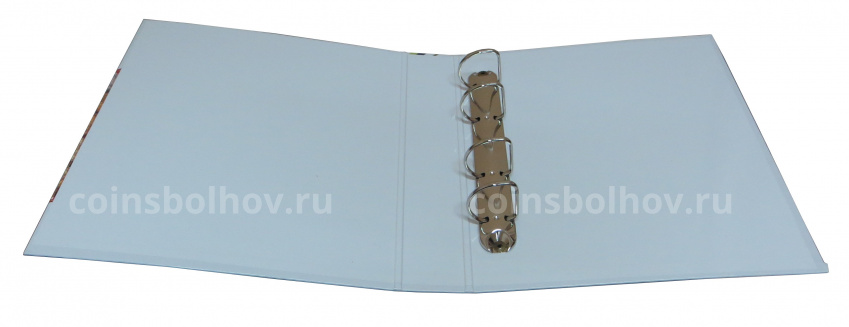 Папка-переплет с кольцевым механизмом для листов формата Optima — «Боны Мира» (вид 2)