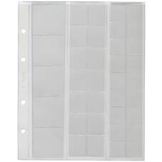 Лист выдвижной комбинированный формата Optima 37 ячеек (аверс)