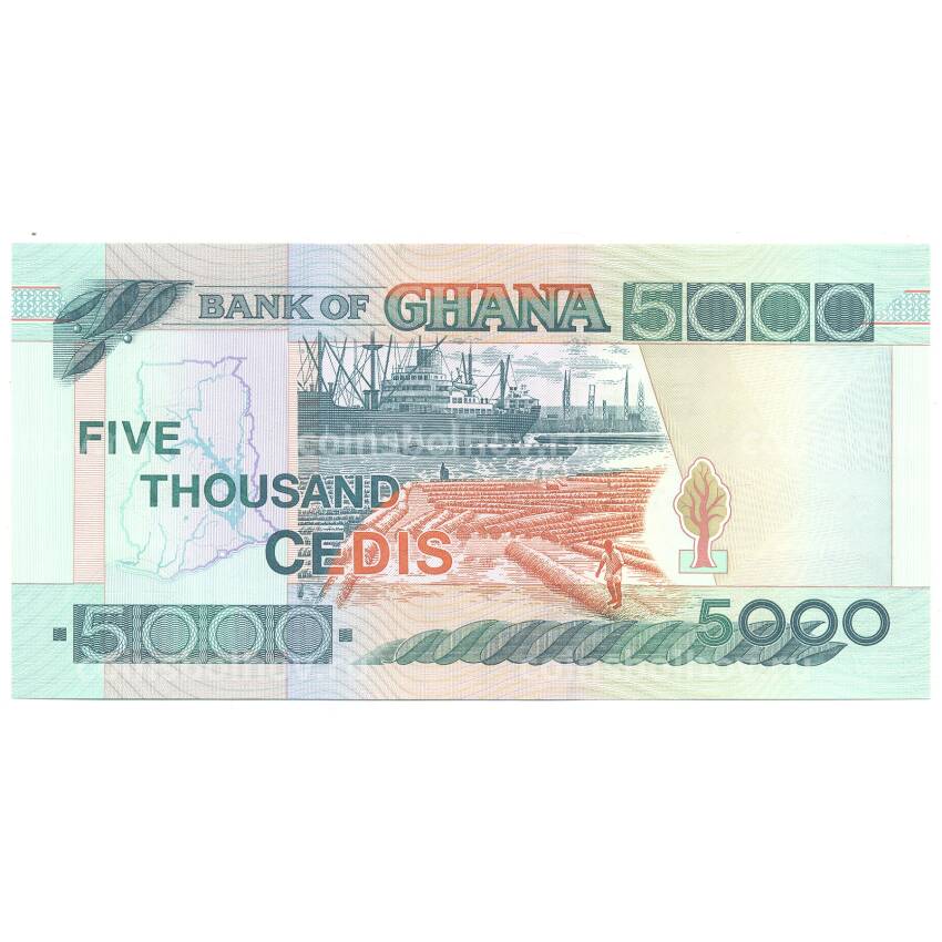 Банкнота 5000 седи 2006 года (вид 2)