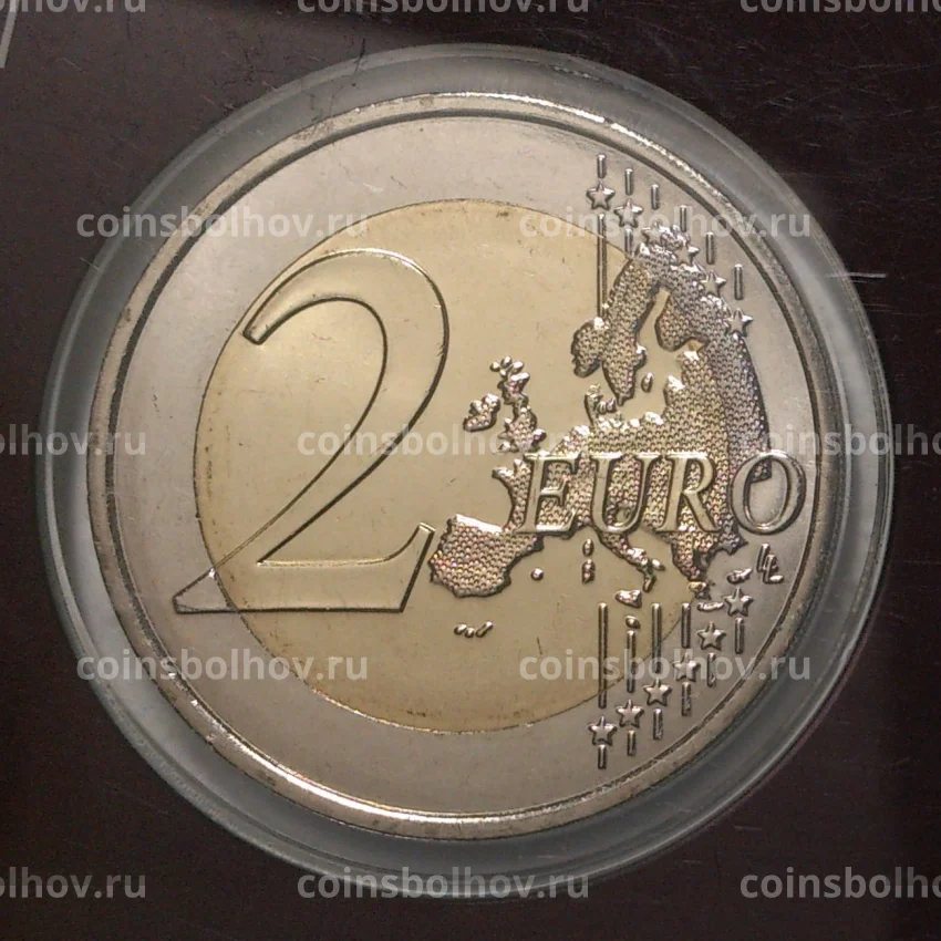 Монета 2 евро 2015 года Андорра 30 лет реформе избирательного права — в буклете (вид 2)