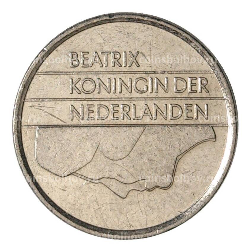Монета 25 центов 1982 года Нидерланды (вид 2)