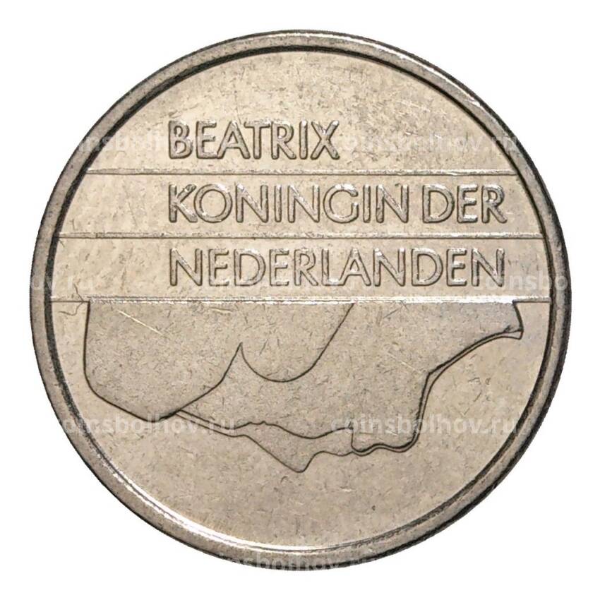 Монета 25 центов 1988 года Нидерланды (вид 2)