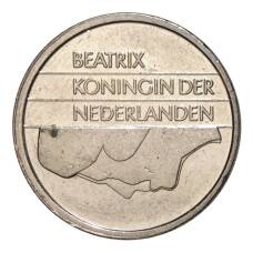 Монета 25 центов 1991 года Нидерланды (реверс)