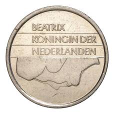 Монета 25 центов 1992 года Нидерланды (реверс)