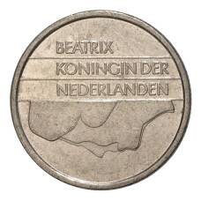 Монета 25 центов 1993 года Нидерланды (реверс)