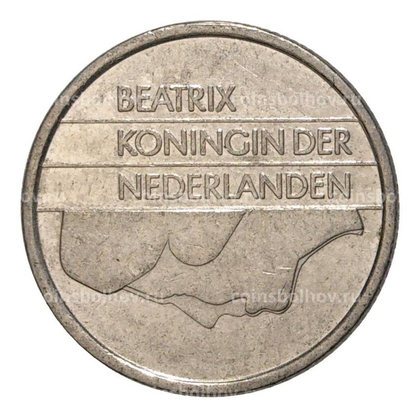 Монета 25 центов 1993 года Нидерланды (вид 2)
