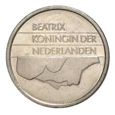 Монета 25 центов 1995 года Нидерланды (реверс)