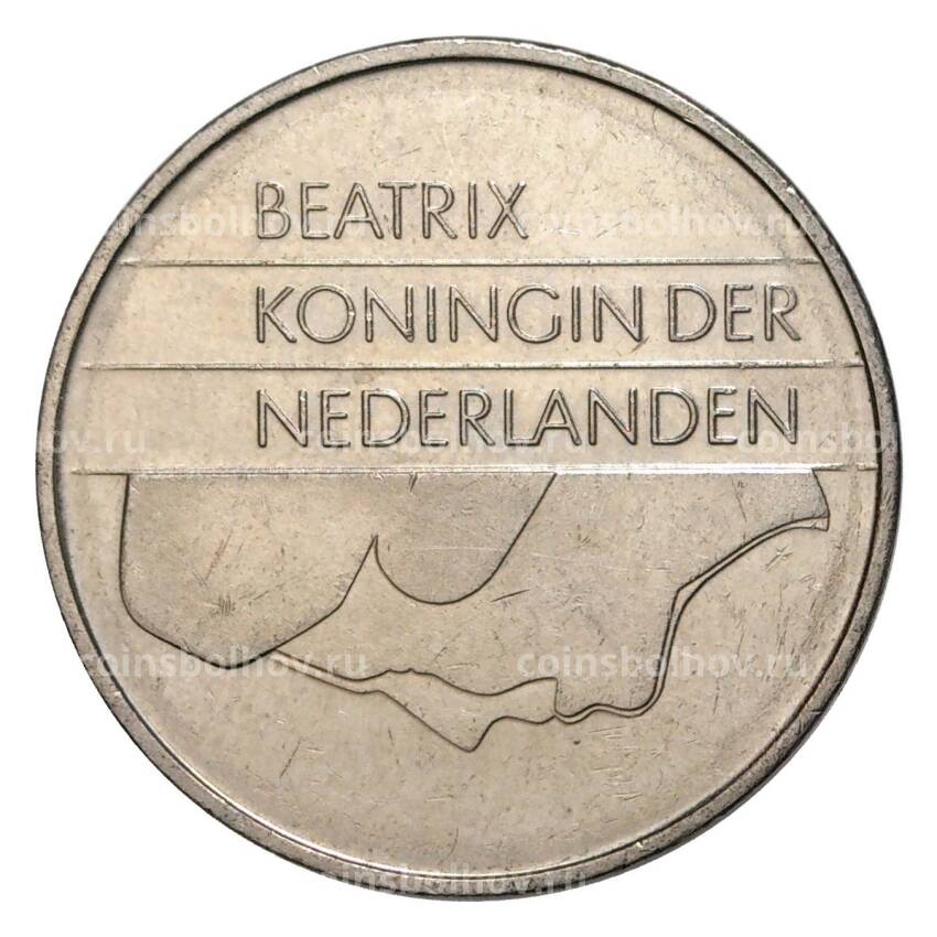 Монета 1 гульден 1982 года (вид 2)