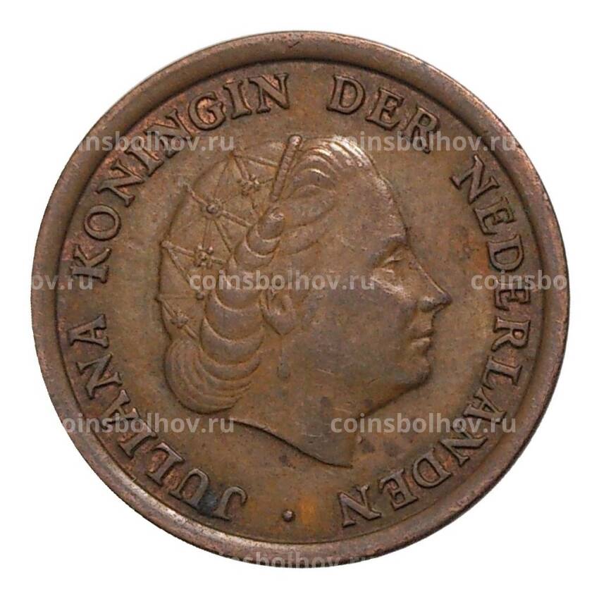 Монета 1 цент 1964 года (вид 2)