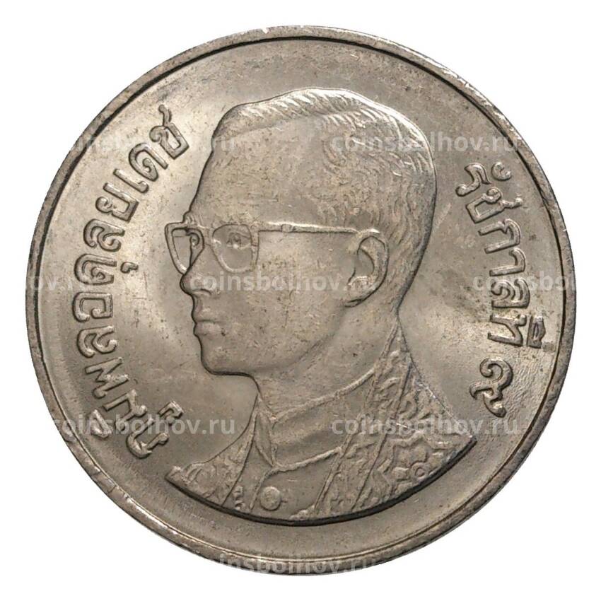 Монета 1 бат 1989 года Таиланд (вид 2)