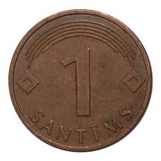 Монета 1 сантим 2003 года Латвия (реверс)