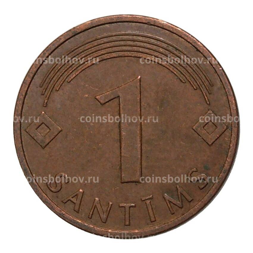 Монета 1 сантим 2003 года Латвия (вид 2)