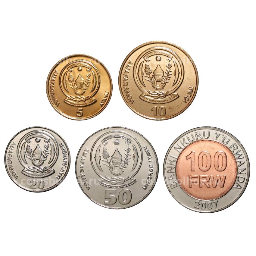 Набор монет — Руанда