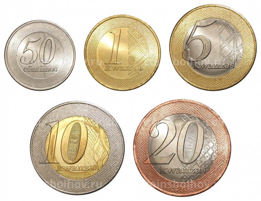 Набор монет — Ангола (вид 2)