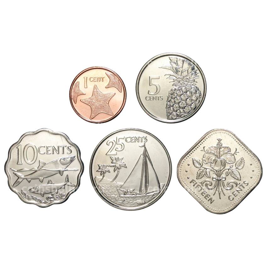 Набор монет — Багамские острова