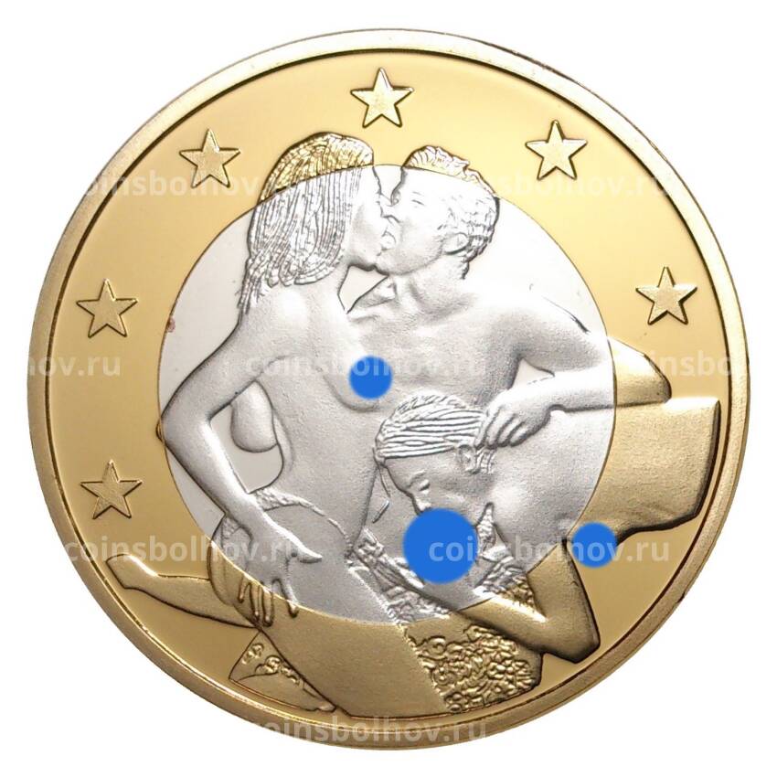 Монетовидный жетон 6 евро «Sex Euros»