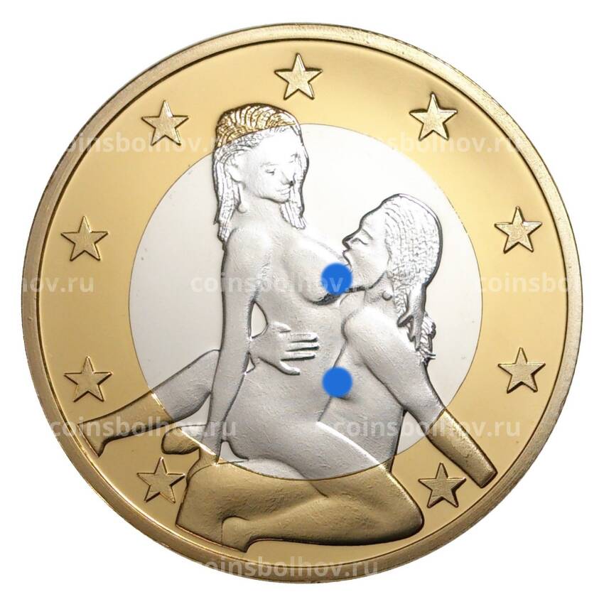Монетовидный жетон 6 евро «Sex Euros»