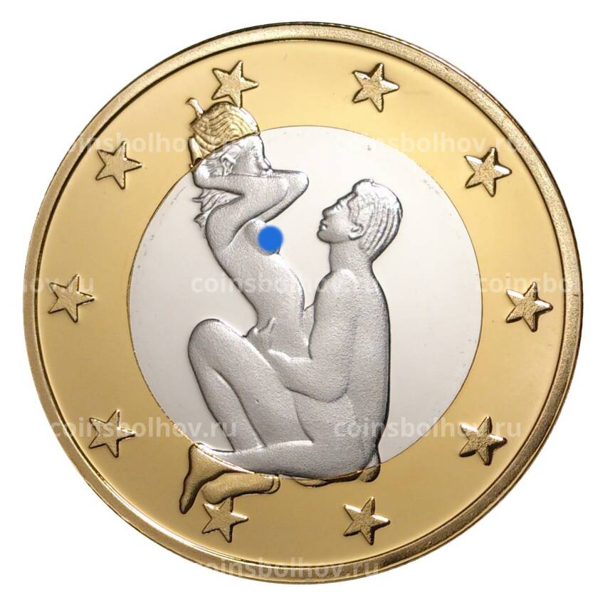 Монетовидный жетон 6 евро «Sex Euros»