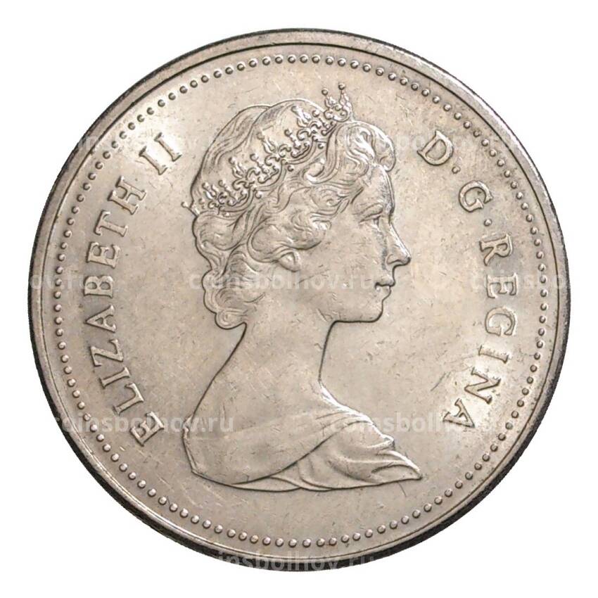 Монета 5 центов 1986 года Канада (вид 2)