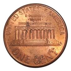 Монета 1 цент 1998 года D — США (реверс)