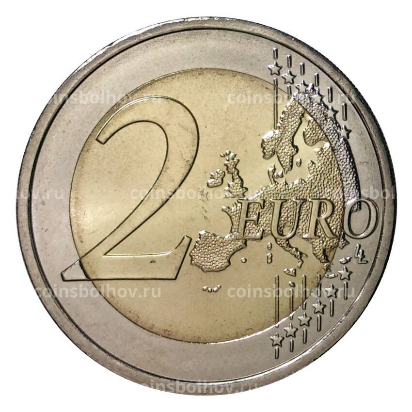 Монета 2 евро 2015 года 500 лет Португальскому Тимору (вид 2)