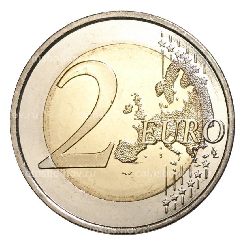 Монета 2 евро 2014 года Испания — Король Филипп VI (вид 2)