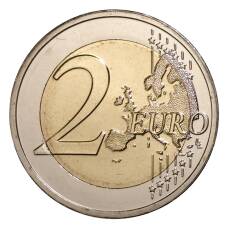 Монета 2 евро 2014 года Люксембург — 175 лет нации (реверс)