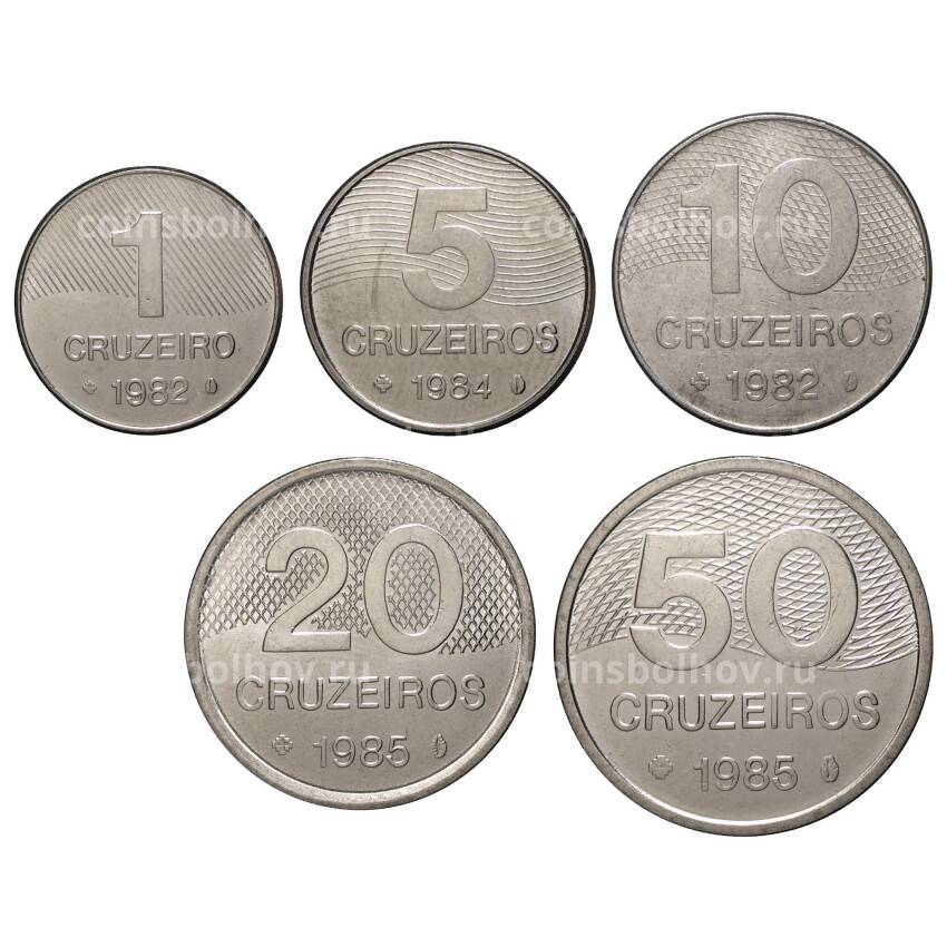 Набор монет — Бразилия