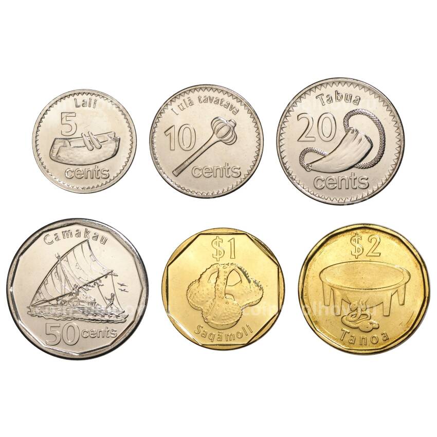 Набор монет 2012 года Фиджи