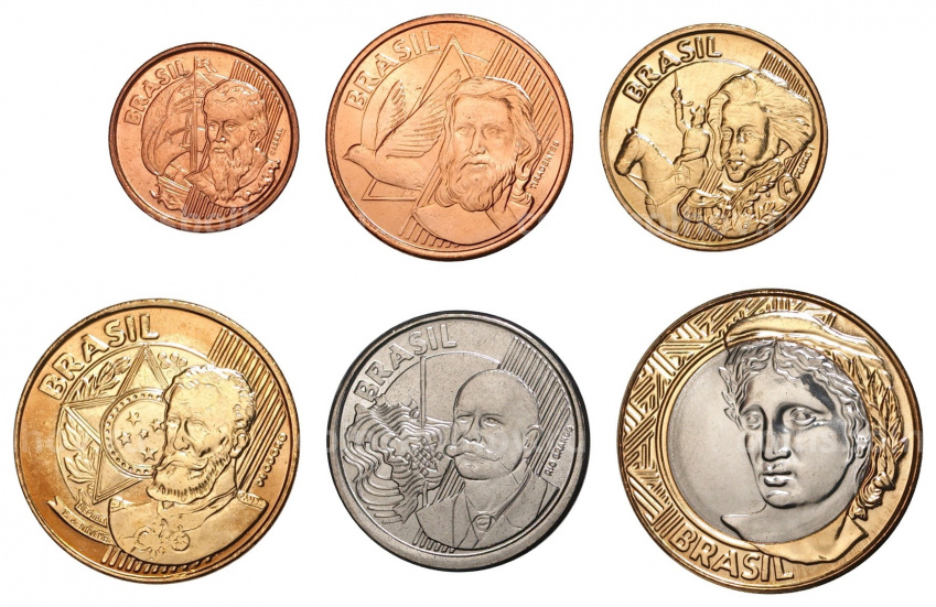 Набор монет — Бразилия (вид 2)