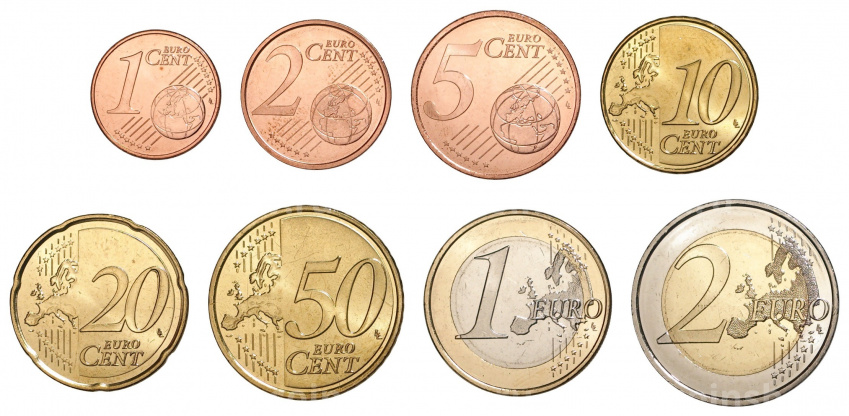 Набор монет Евро 2017 года Испания (вид 2)