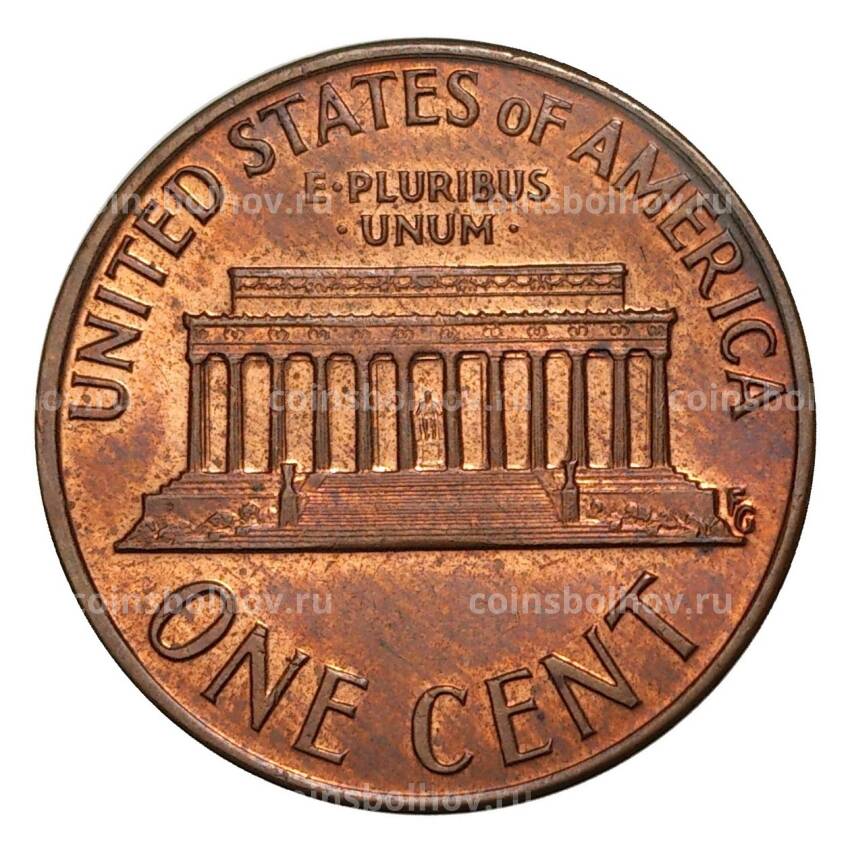 Монета 1 цент 1973 года S — США (вид 2)